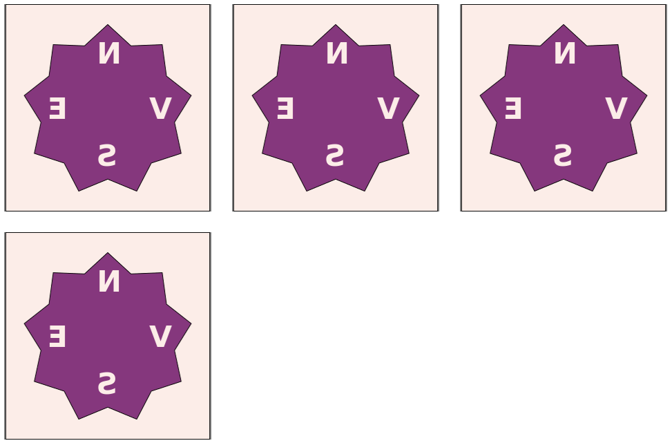 li div verso rotat pe z cu 180 grade inversat