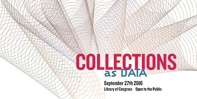 Logo conferința Collections as Data