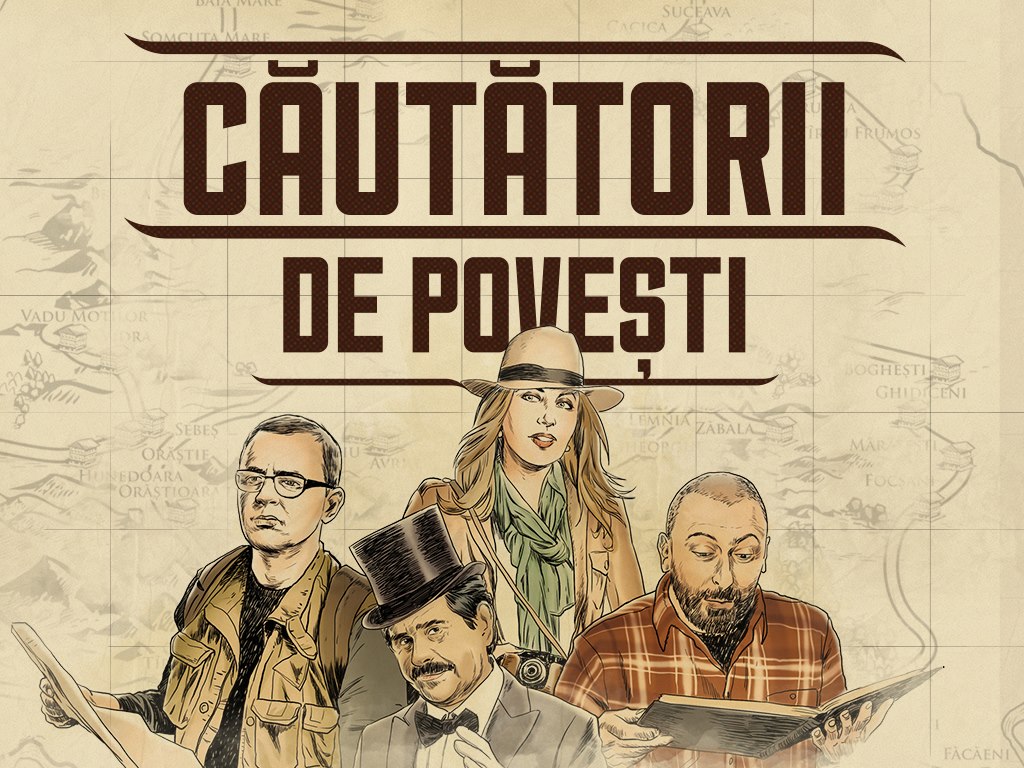 Căutătorii de povești - afis